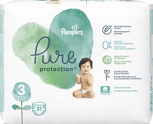 PAMPERS Pure Protection vel. 3